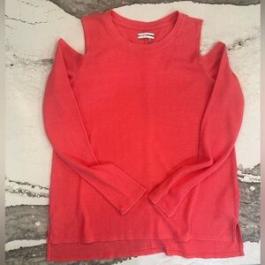 DKNY Sport cold shoulder top